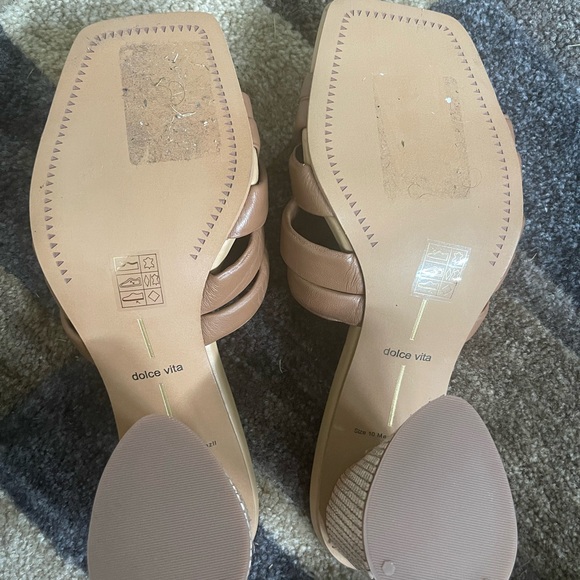 NWOT DOLCE VITA PAZLEE HEELS Size 10 - Picture 9 of 9